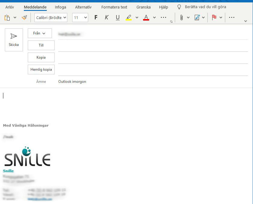 Senaste funktionerna i Outlook i förväg